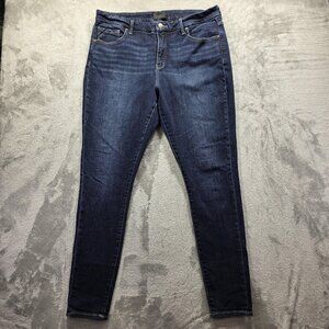 Buckle Black Jeans Womens 36x32 Blue Skinny Fit No 93 Stretch Denim Shaping Pant